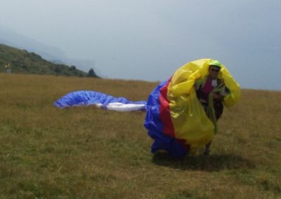 2003 gita parapendio Lago di Garda
